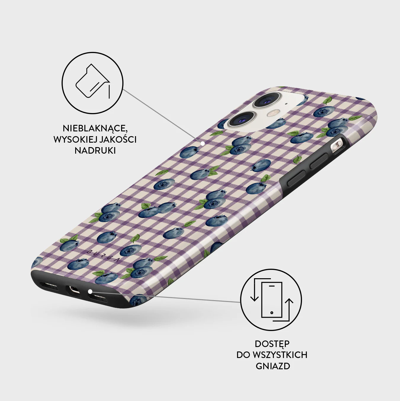 Blueberry Muffin - iPhone 11 Etui - Image 3