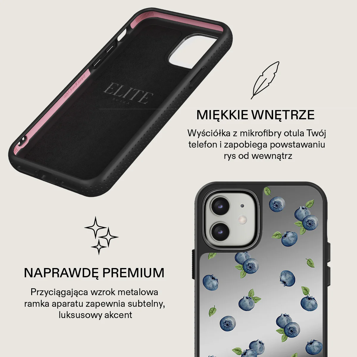 Blueberry Muffin - iPhone 11 Etui - Image 33