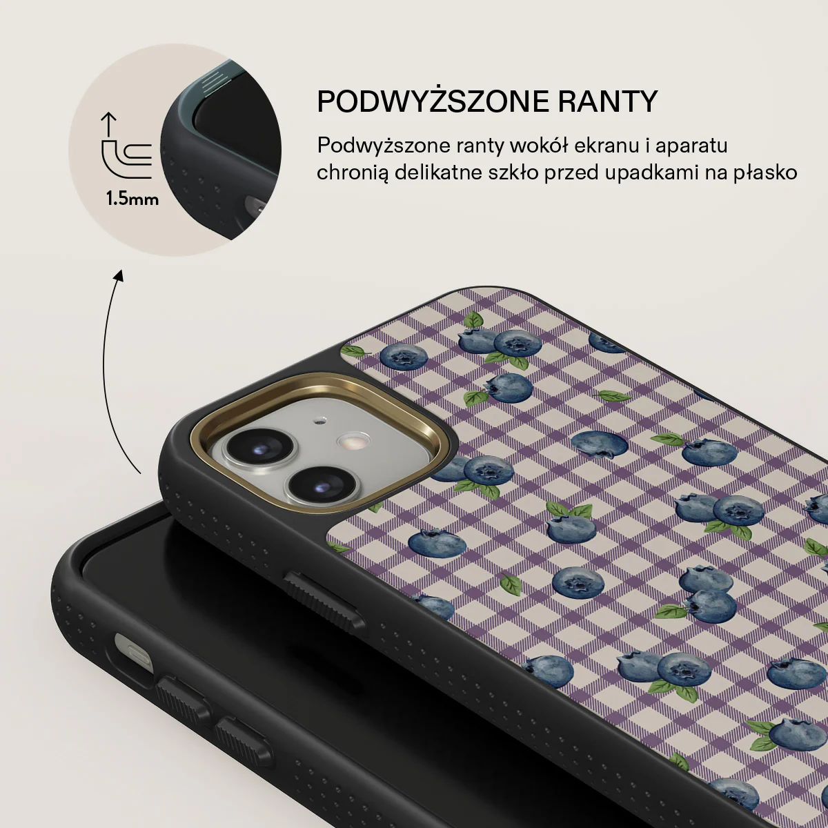 Blueberry Muffin - iPhone 11 Etui - Image 8