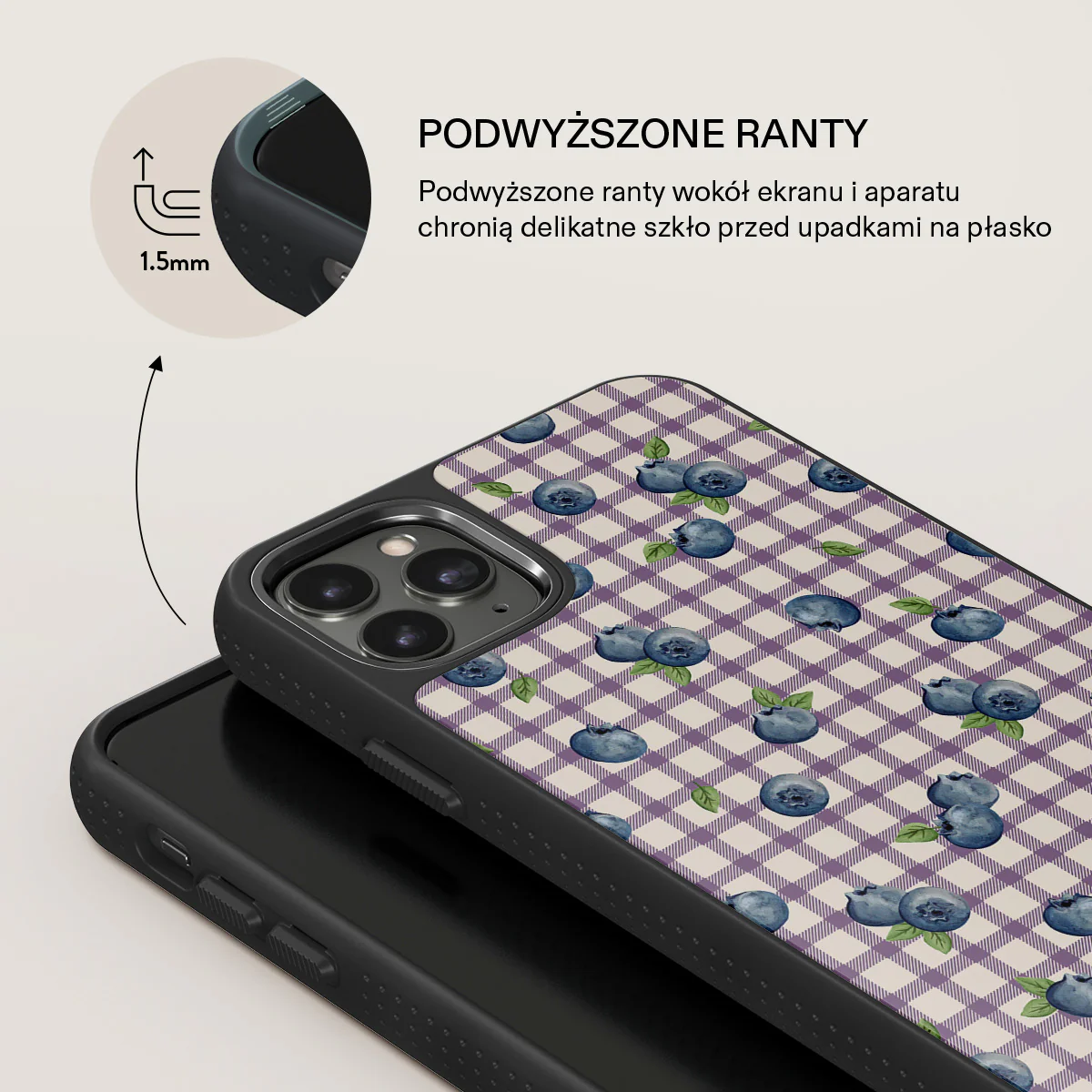 Blueberry Muffin - iPhone 11 Pro Etui - Image 19