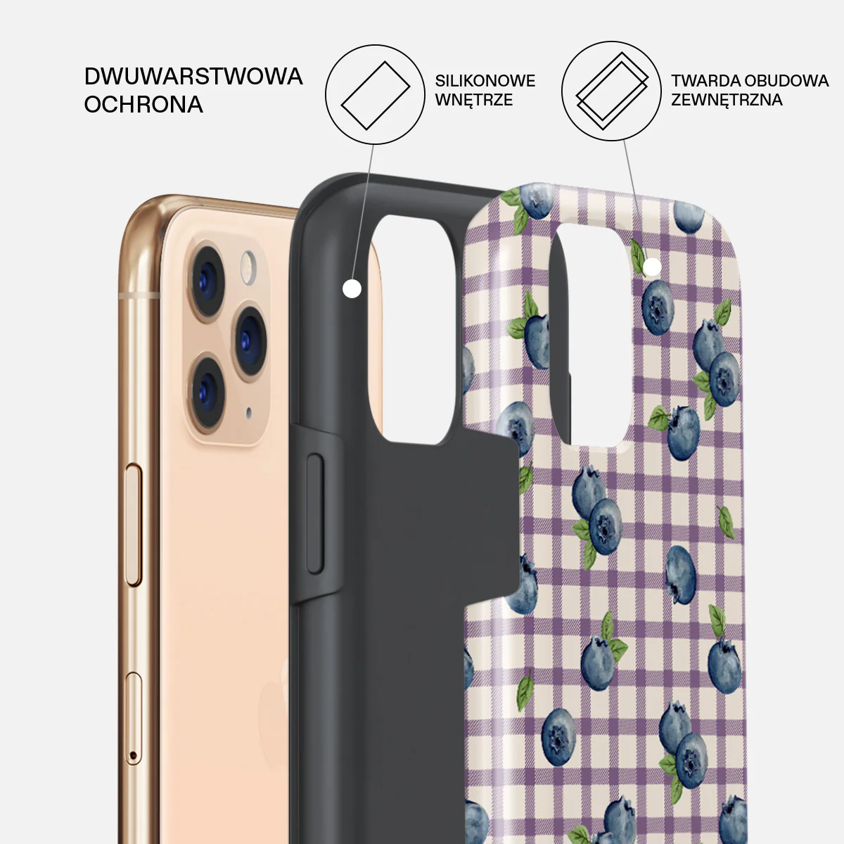 Blueberry Muffin - iPhone 11 Pro Etui - Image 6