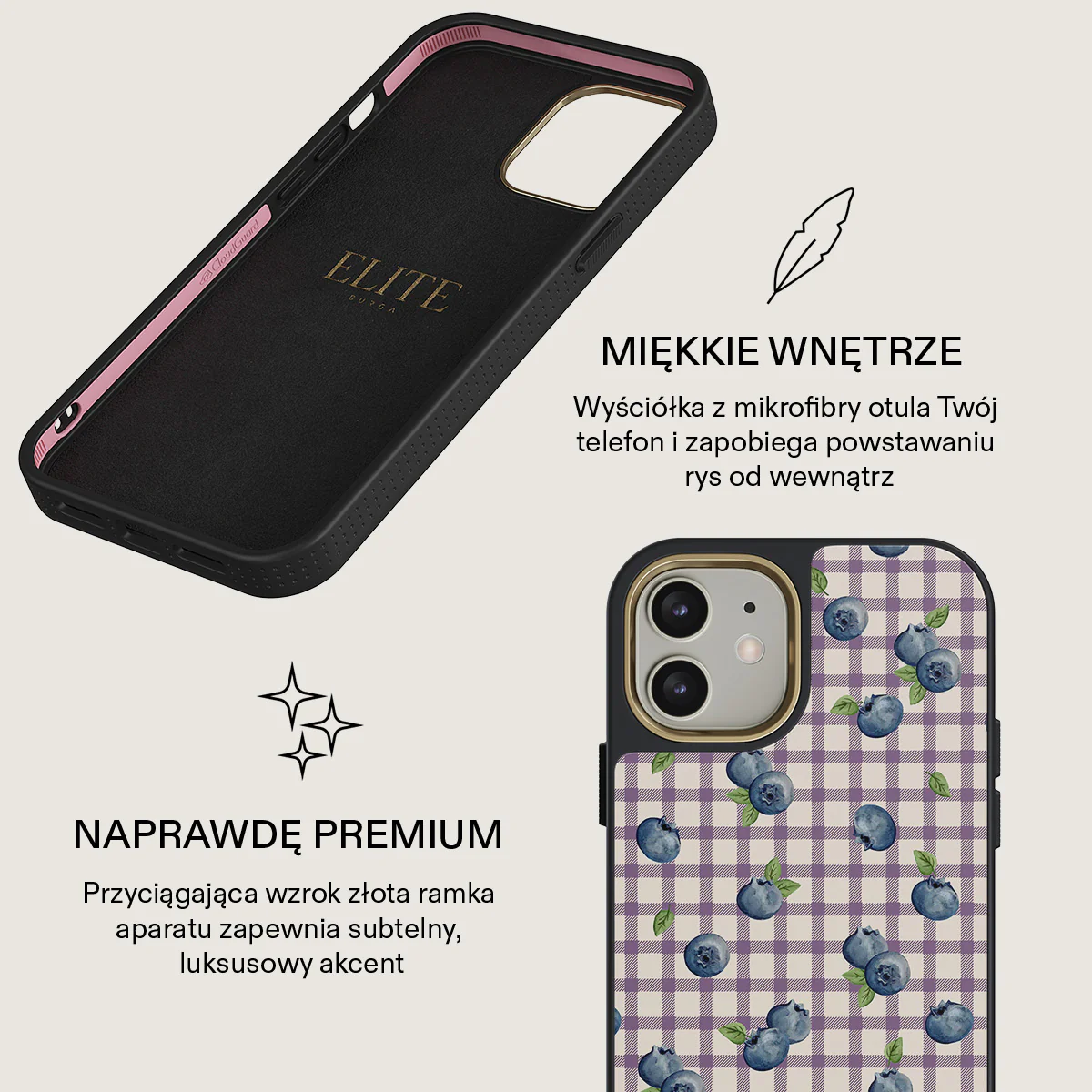 Blueberry Muffin - iPhone 12 Etui - Image 10