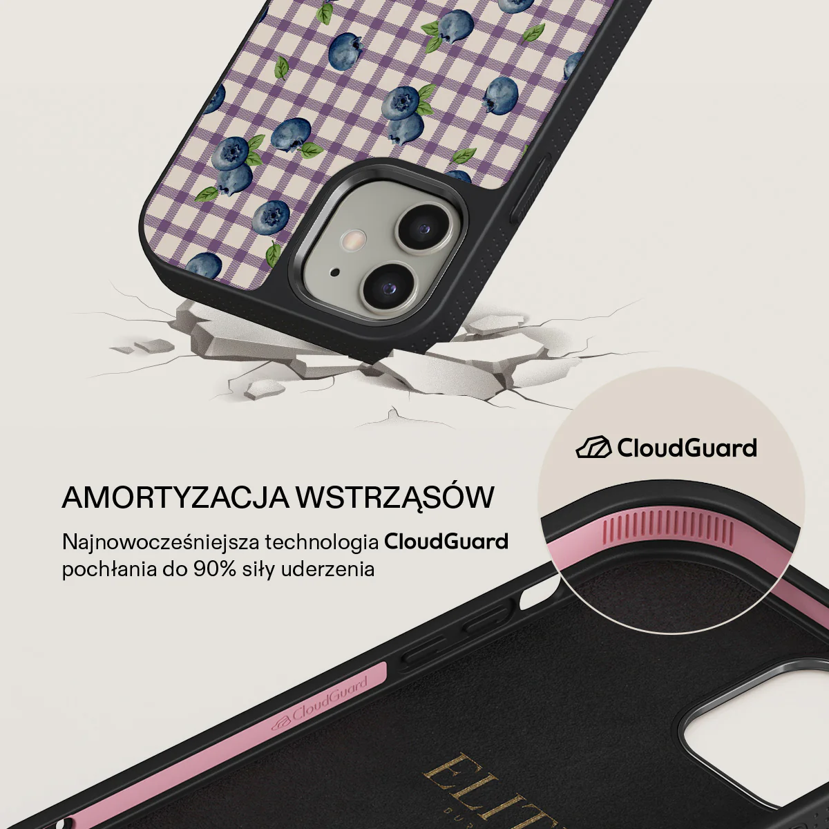 Blueberry Muffin - iPhone 12 Etui - Image 14