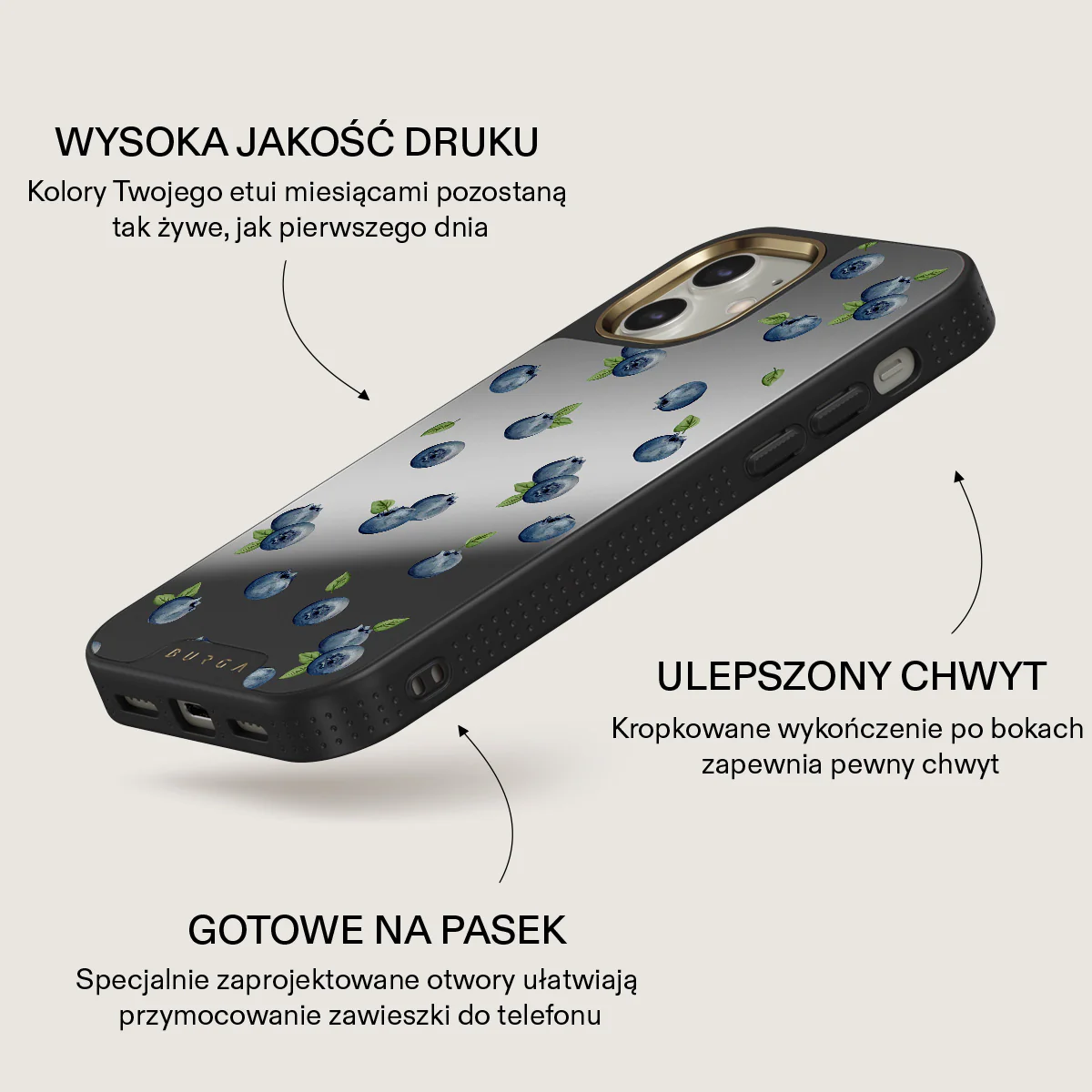 Blueberry Muffin - iPhone 12 Etui - Image 24