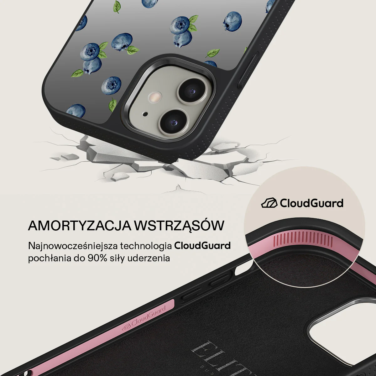 Blueberry Muffin - iPhone 12 Etui - Image 29