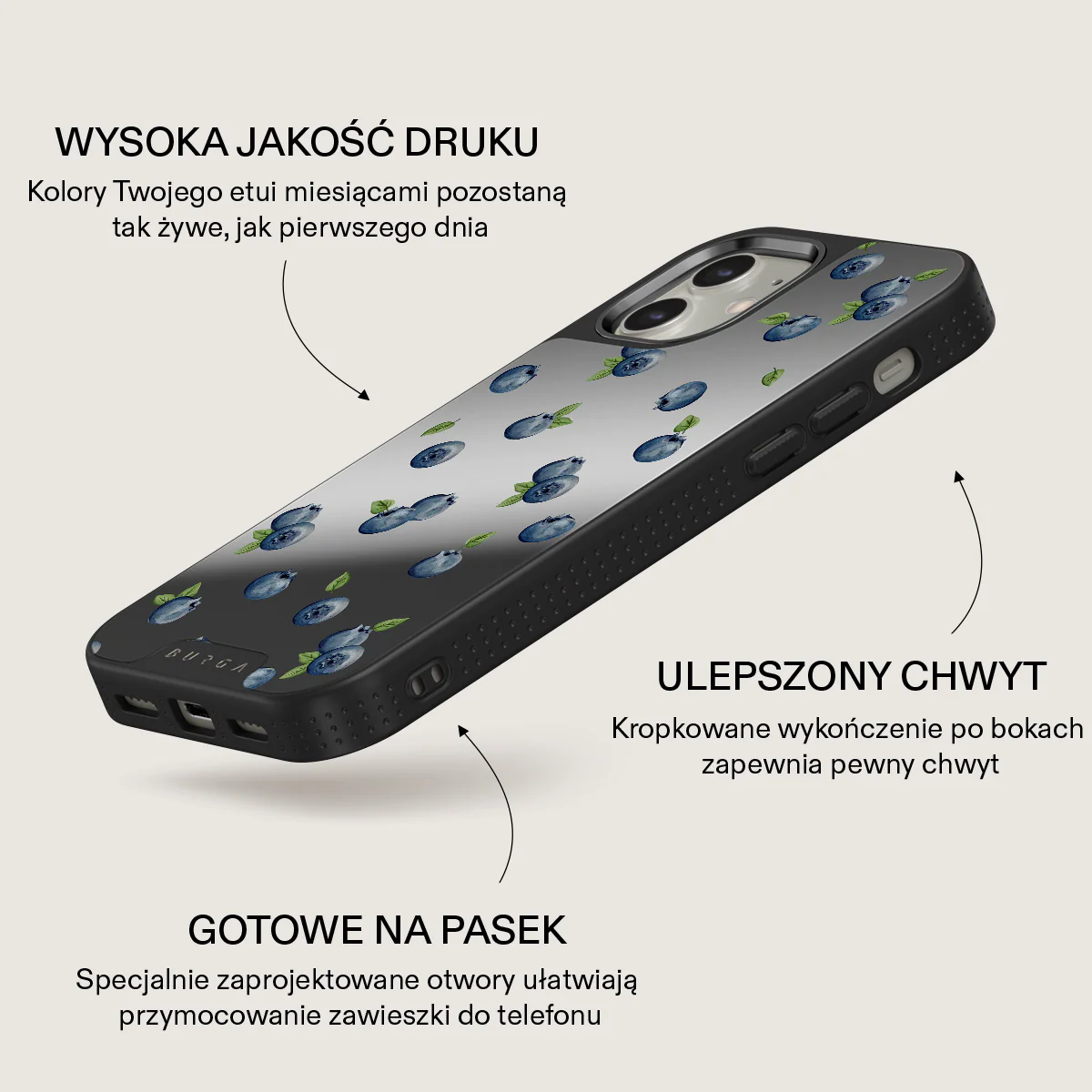 Blueberry Muffin - iPhone 12 Etui - Image 32