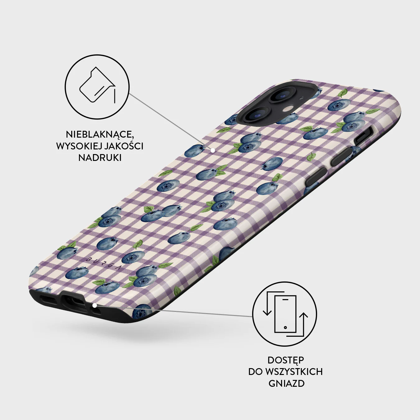 Blueberry Muffin - iPhone 12 Mini Etui - Image 7