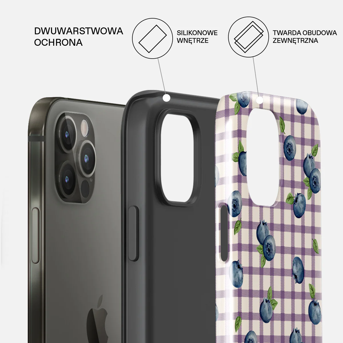 Blueberry Muffin - iPhone 12 Pro Etui - Image 2