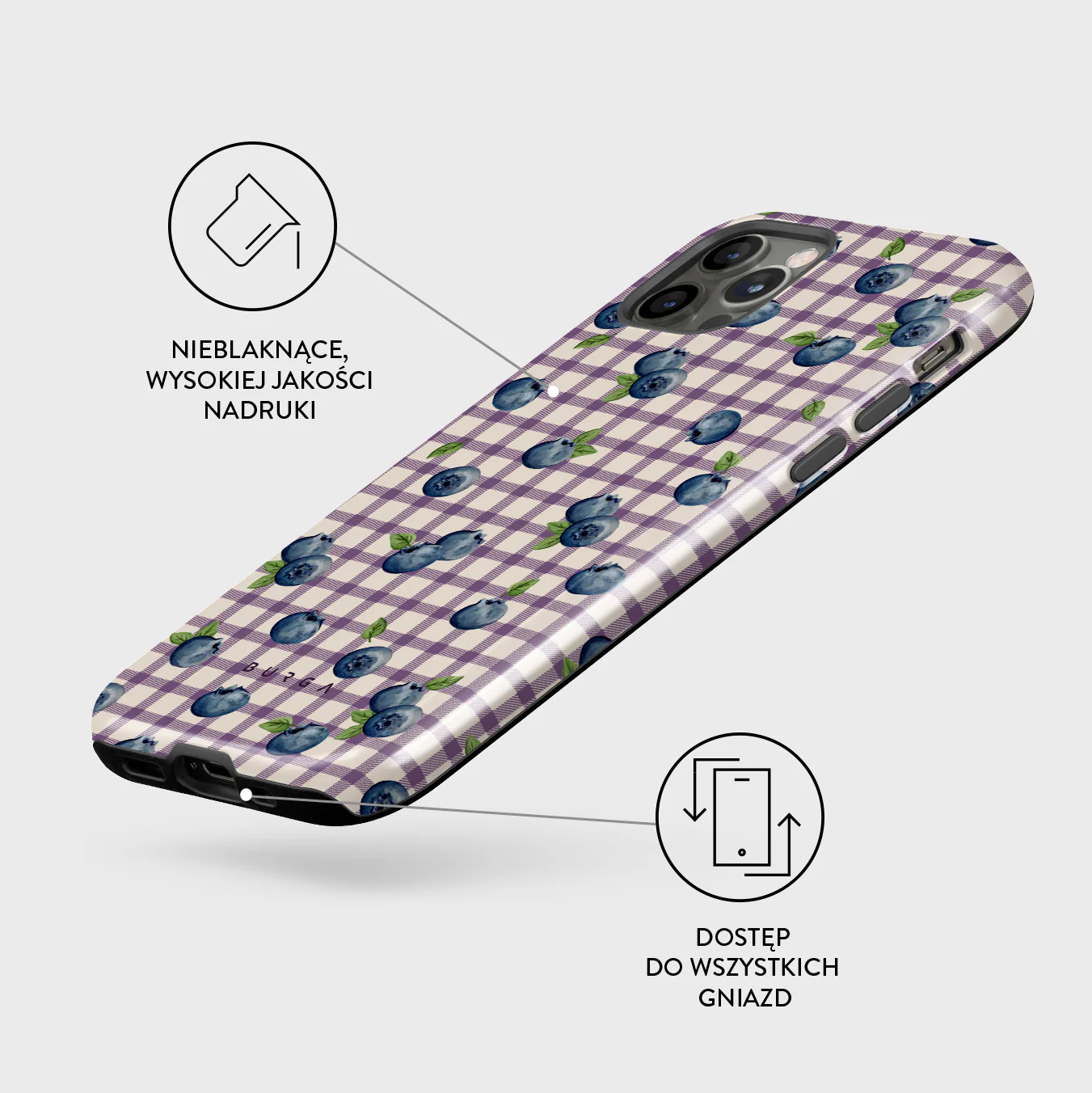 Blueberry Muffin - iPhone 12 Pro Etui - Image 3