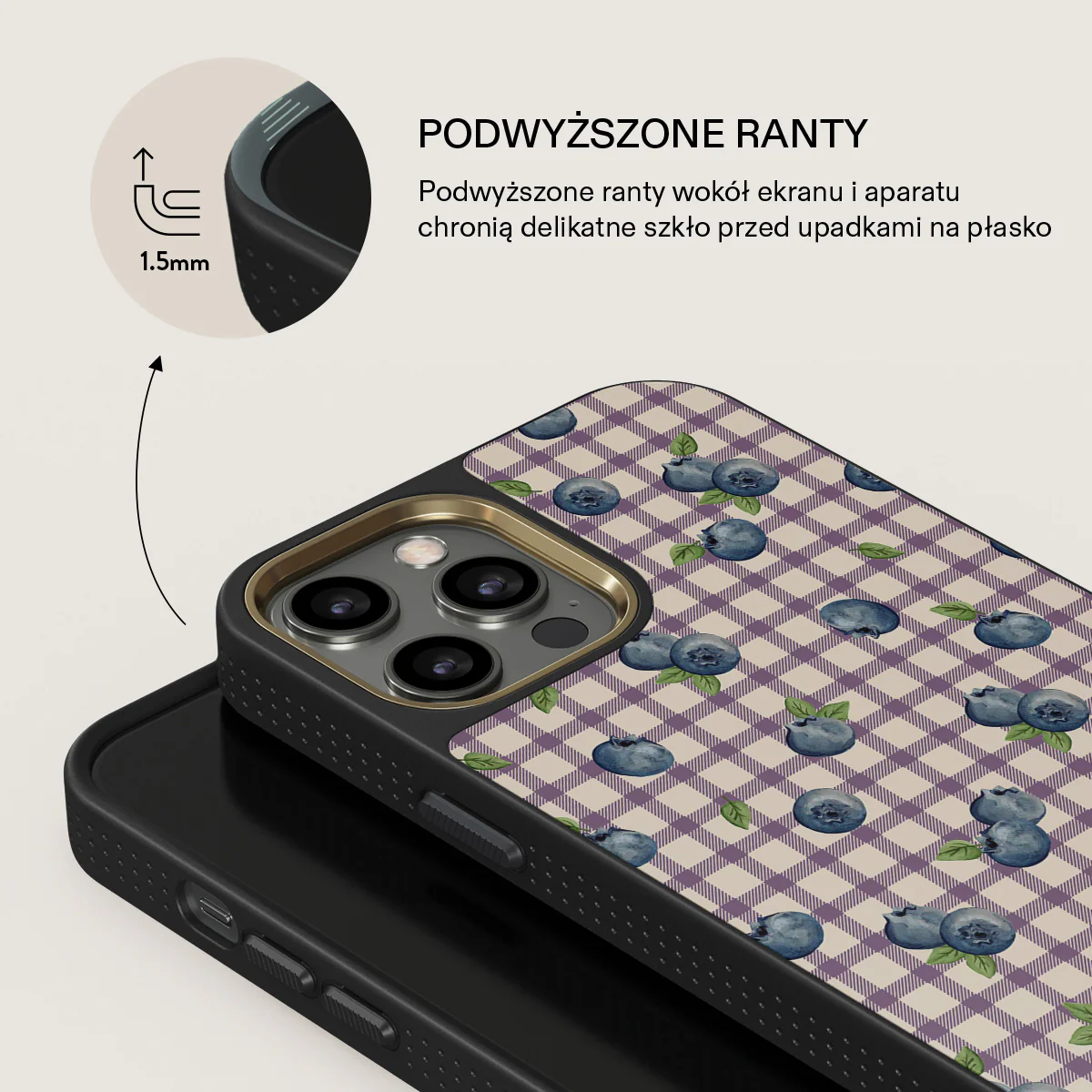 Blueberry Muffin - iPhone 12 Pro Etui - Image 8