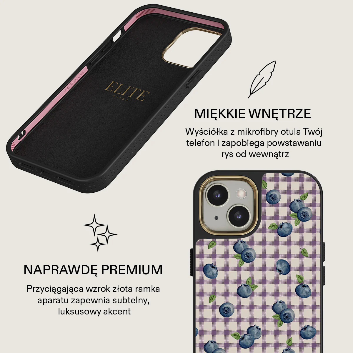 Blueberry Muffin - iPhone 13 Etui - Image 10