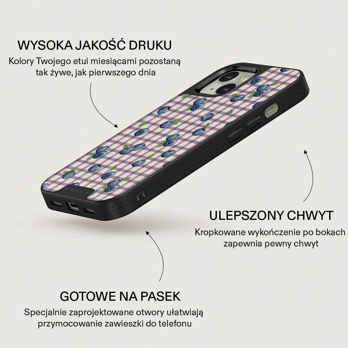 Blueberry Muffin - iPhone 13 Etui - Image 16