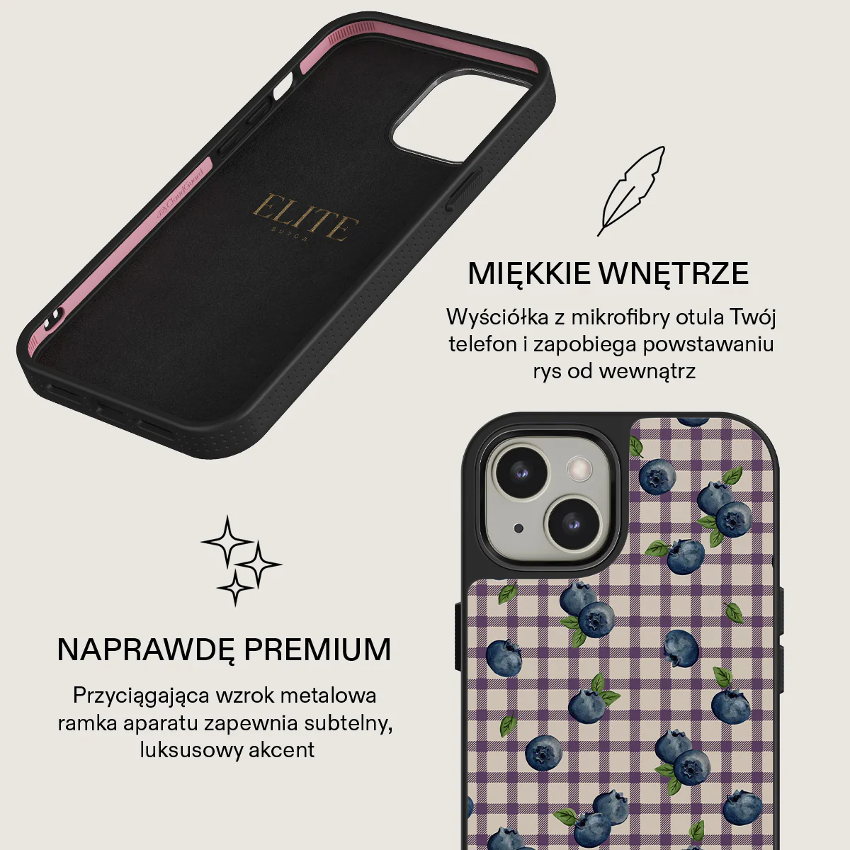Blueberry Muffin - iPhone 13 Etui - Image 17