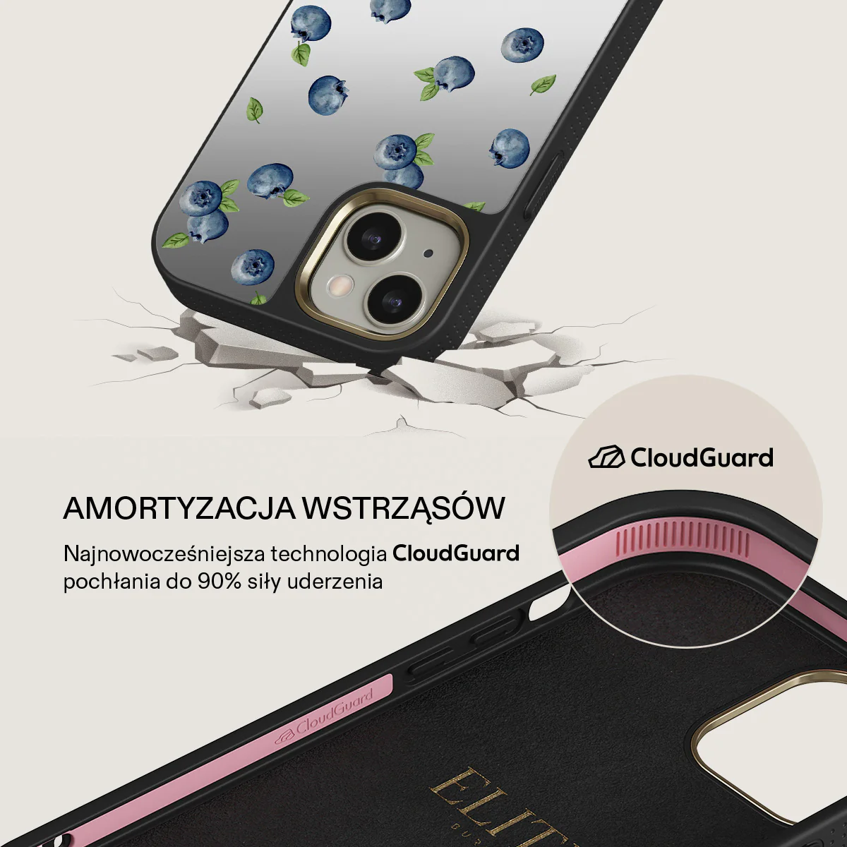 Blueberry Muffin - iPhone 13 Etui - Image 21