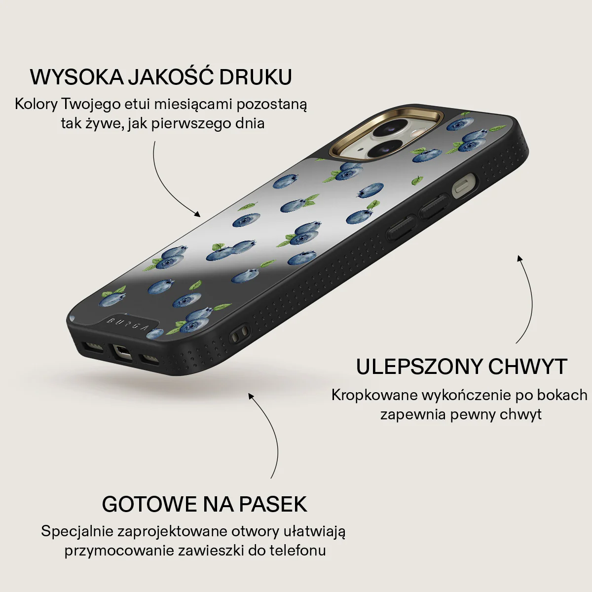 Blueberry Muffin - iPhone 13 Etui - Image 24