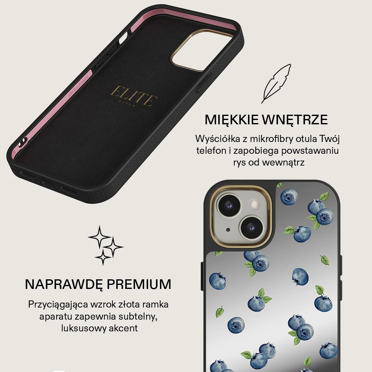 Blueberry Muffin - iPhone 13 Etui - Image 25