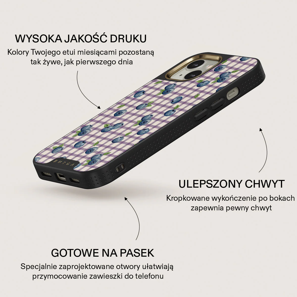 Blueberry Muffin - iPhone 13 Etui - Image 9