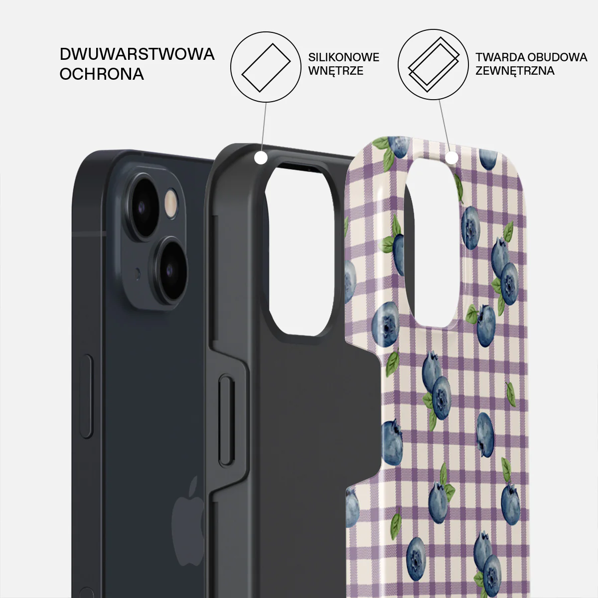 Blueberry Muffin - iPhone 13 Mini Etui - Image 2