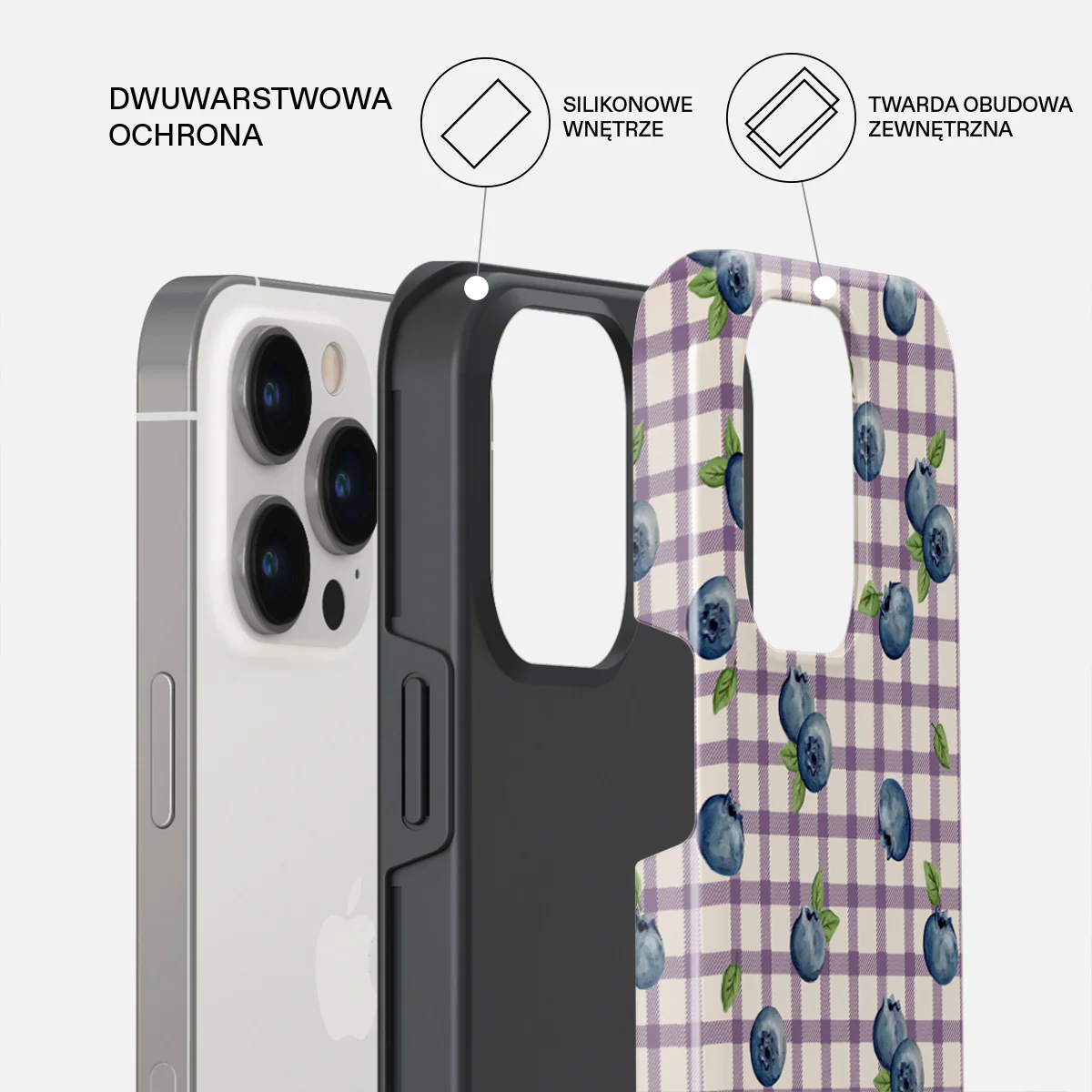 Blueberry Muffin - iPhone 13 Pro Max Etui - Image 2