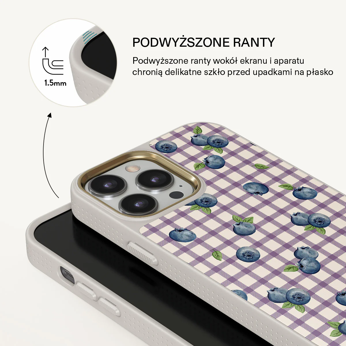 Blueberry Muffin - iPhone 13 Pro Max Etui - Image 22