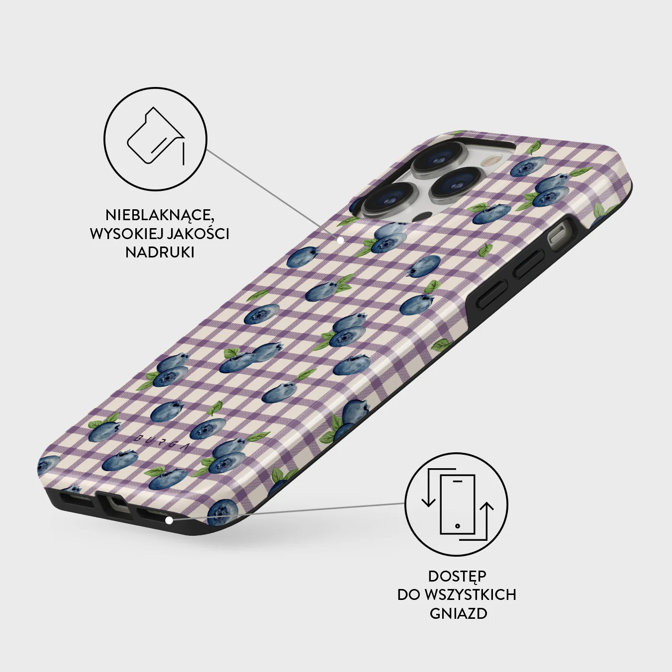 Blueberry Muffin - iPhone 13 Pro Max Etui - Image 3