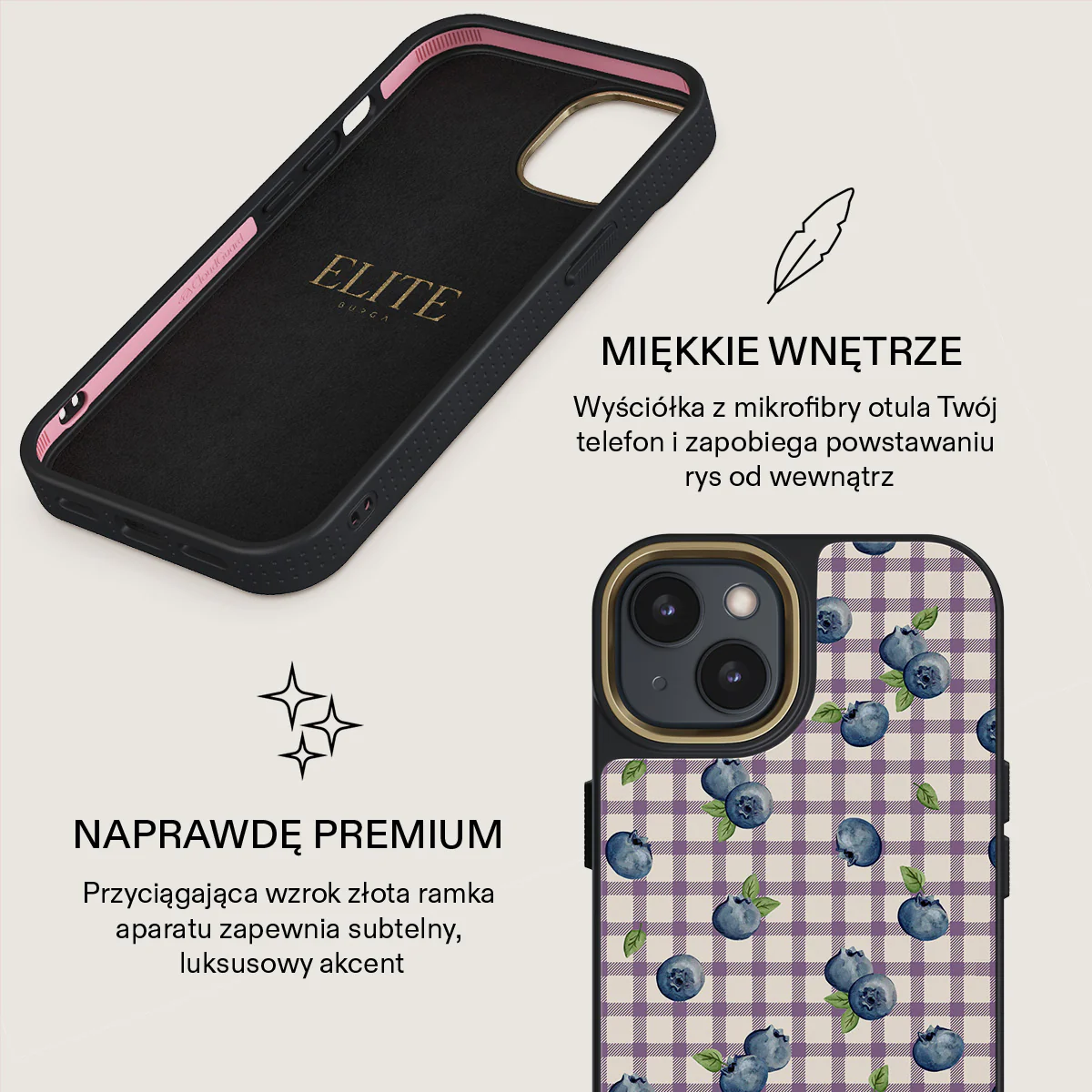 Blueberry Muffin - iPhone 14 Plus Etui - Image 10