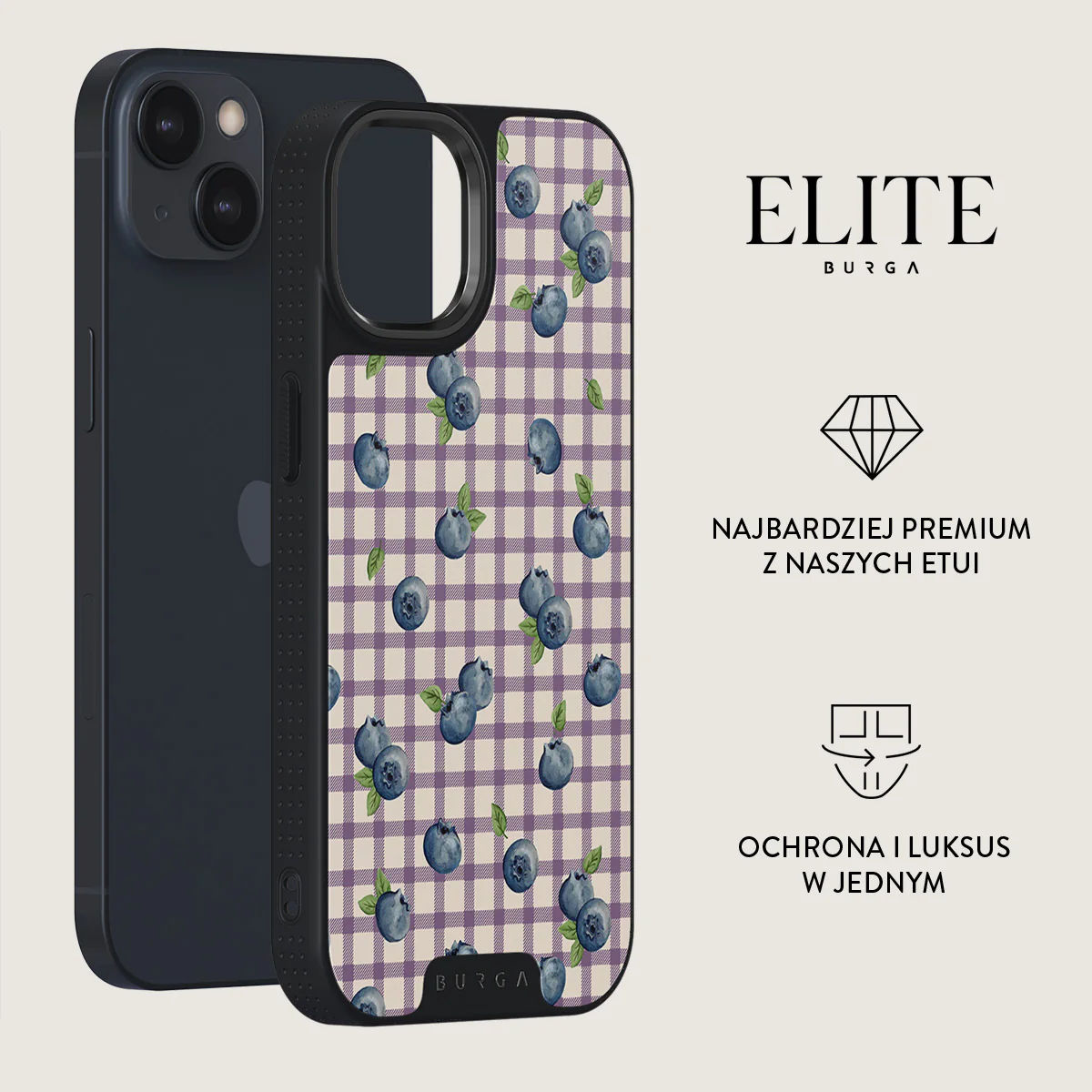 Blueberry Muffin - iPhone 14 Plus Etui - Image 13