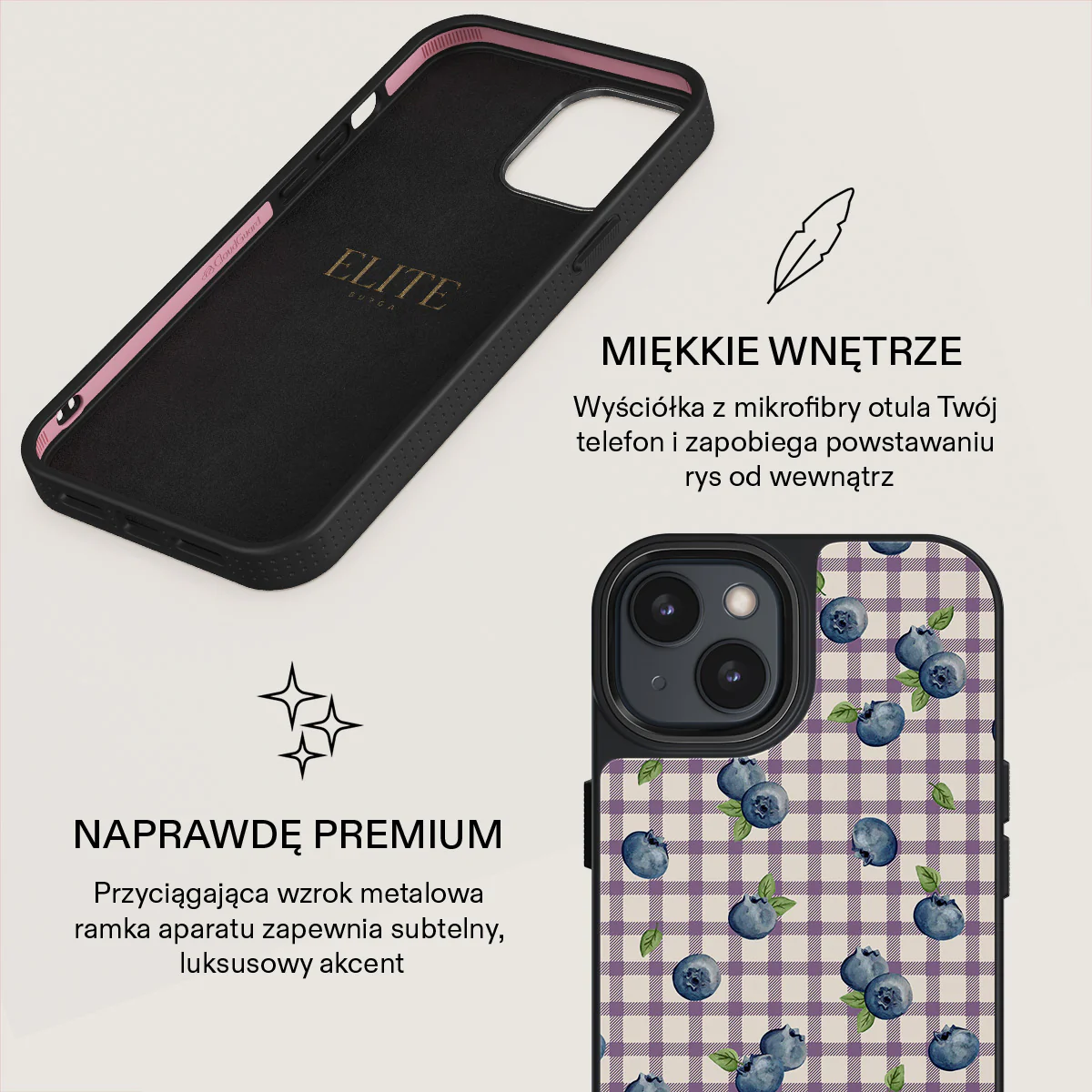 Blueberry Muffin - iPhone 14 Plus Etui - Image 17