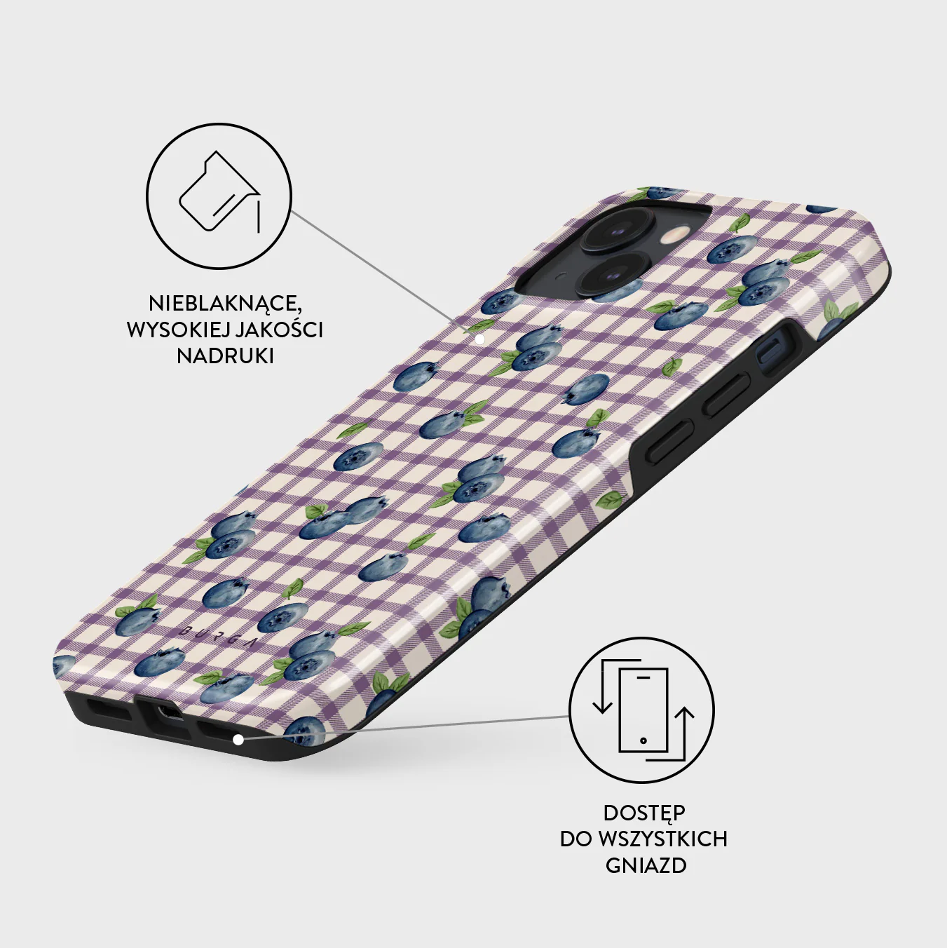 Blueberry Muffin - iPhone 14 Plus Etui - Image 3