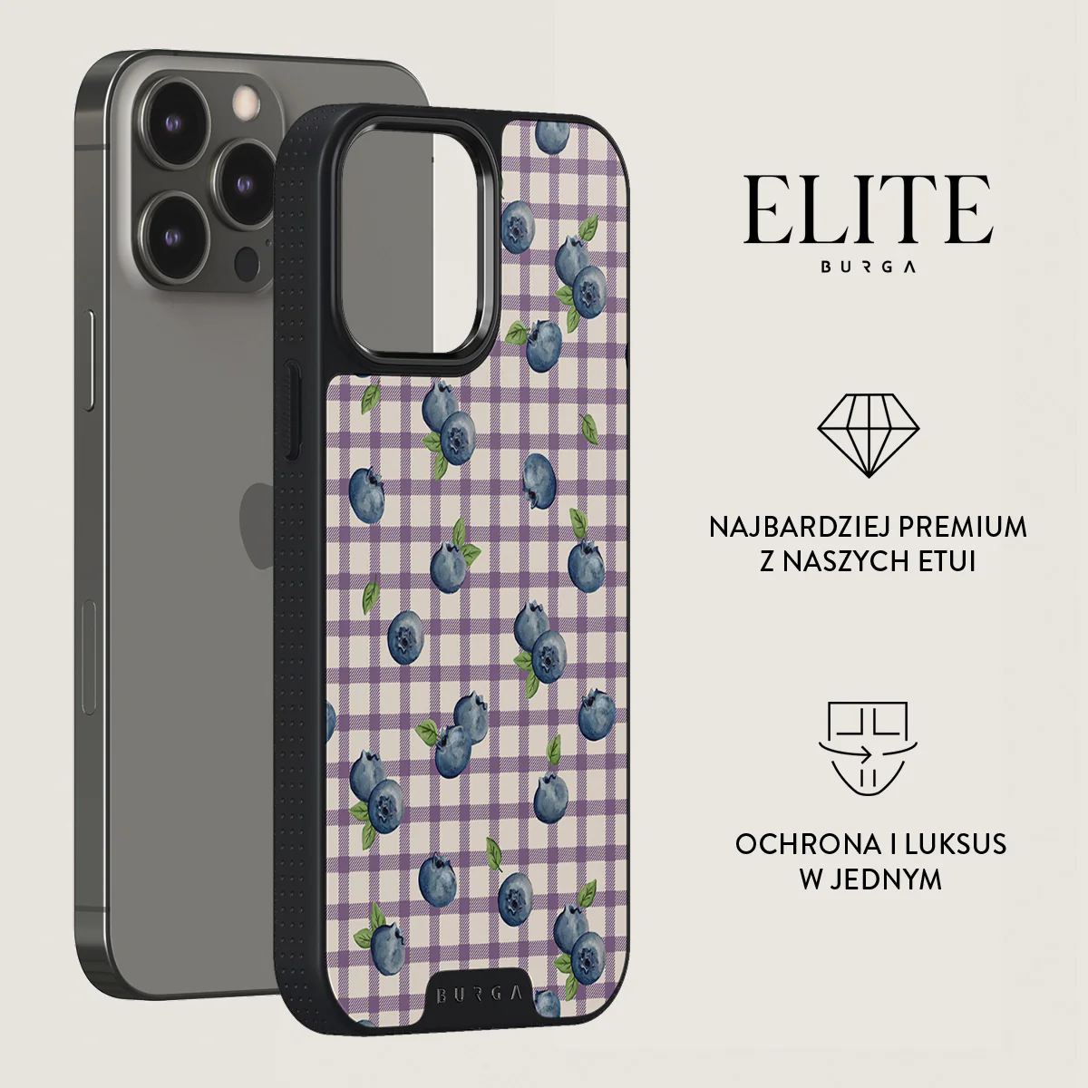 Blueberry Muffin - iPhone 14 Pro Etui - Image 13
