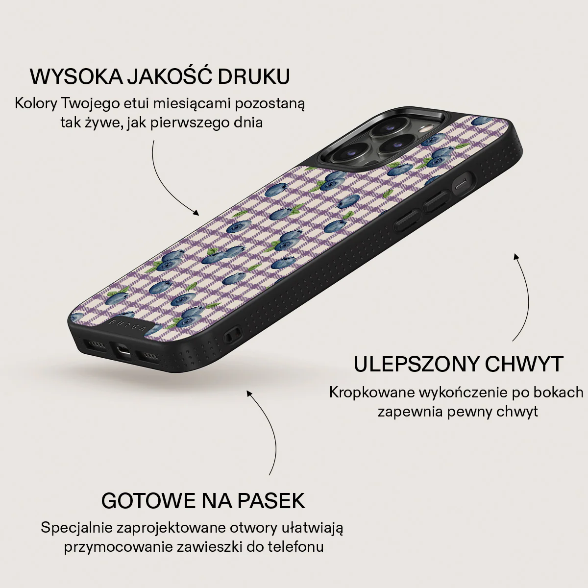 Blueberry Muffin - iPhone 14 Pro Etui - Image 16