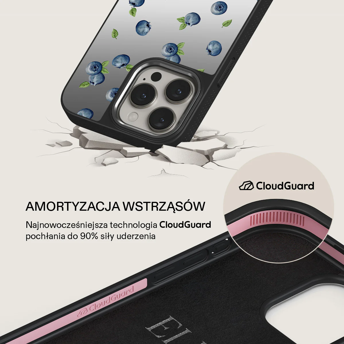 Blueberry Muffin - iPhone 14 Pro Etui - Image 36