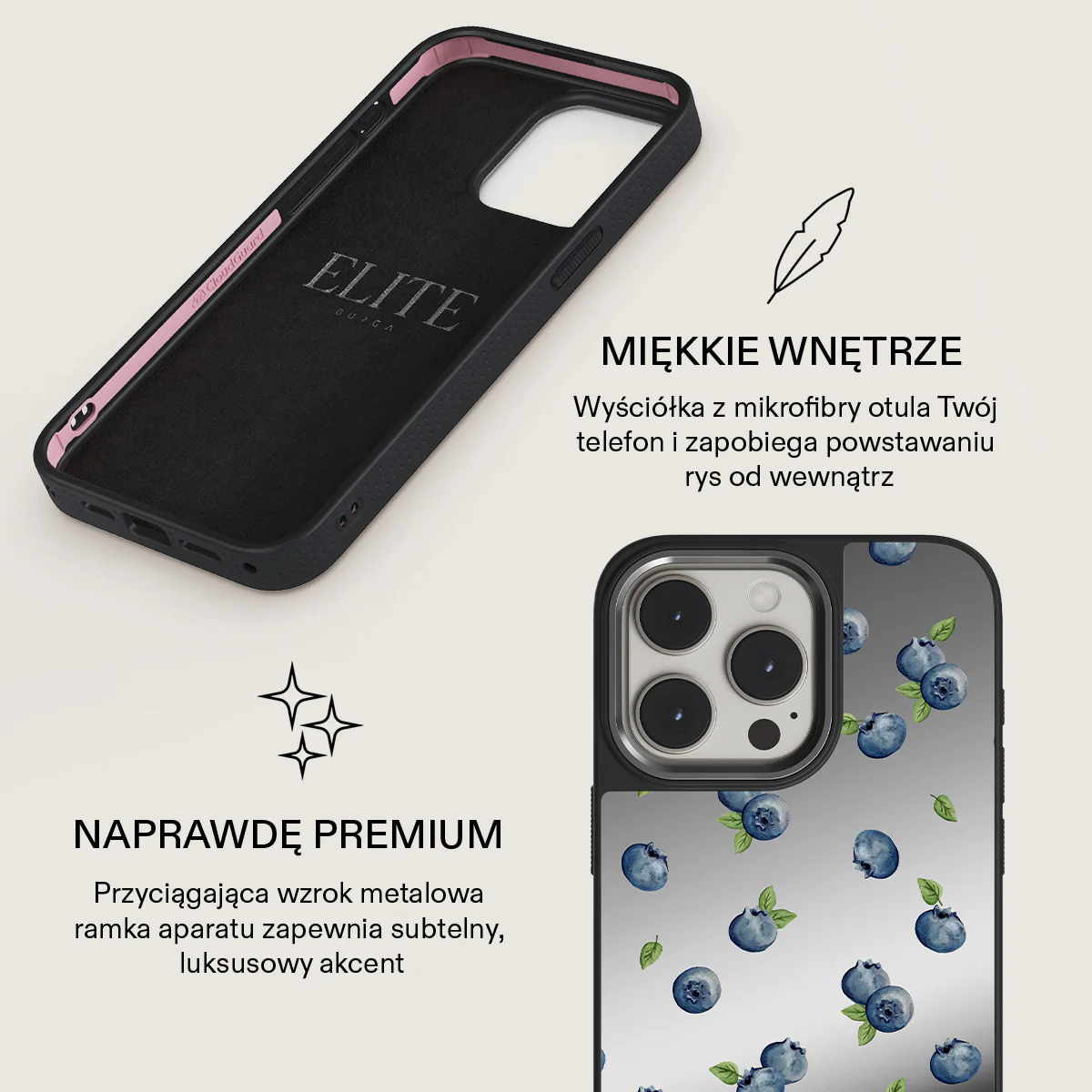 Blueberry Muffin - iPhone 14 Pro Etui - Image 40