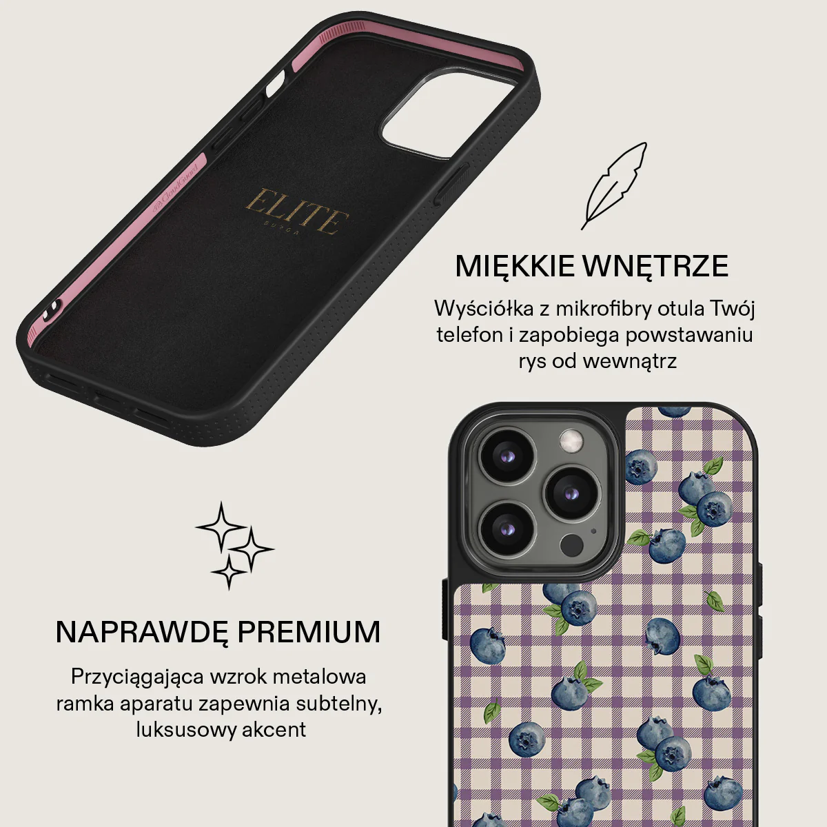 Blueberry Muffin - iPhone 14 Pro Max Etui - Image 17