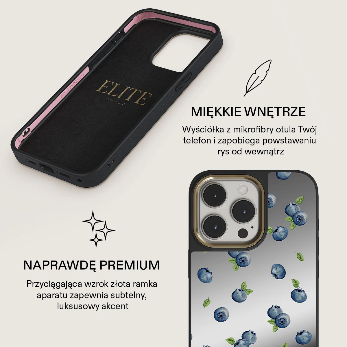 Blueberry Muffin - iPhone 14 Pro Max Etui - Image 32