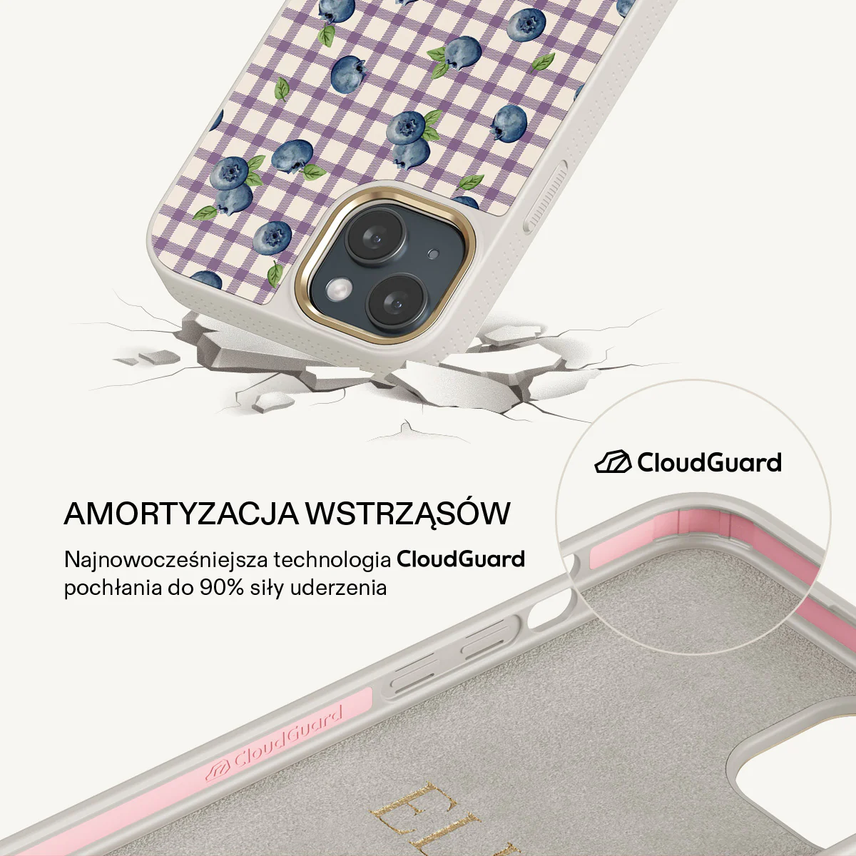 Blueberry Muffin - iPhone 15 Etui - Image 21