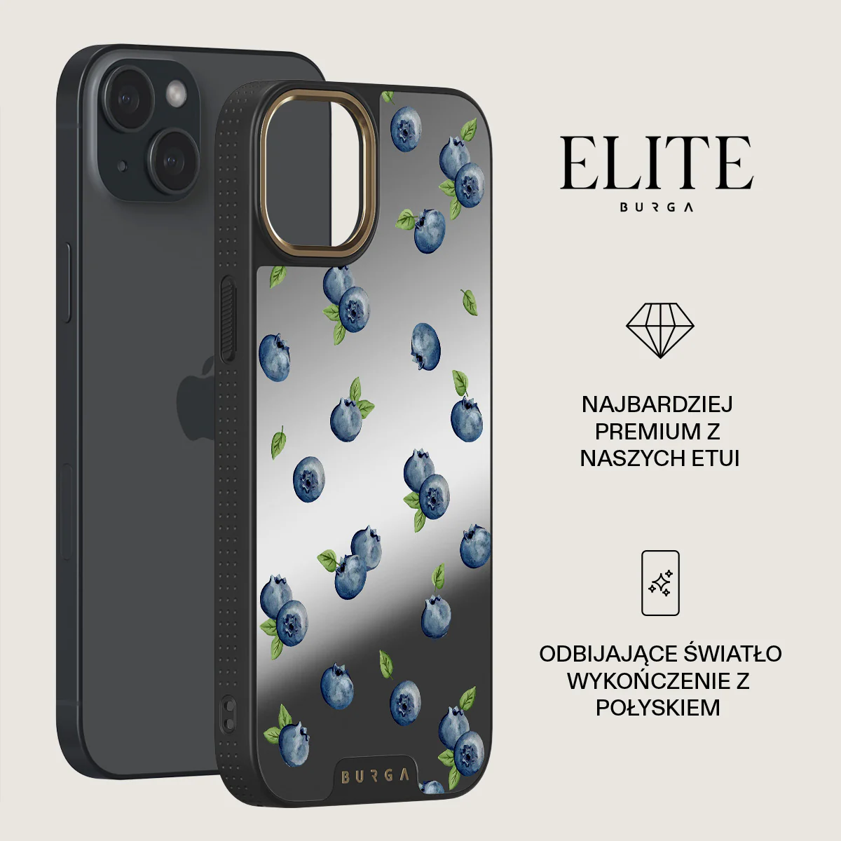 Blueberry Muffin - iPhone 15 Etui - Image 27