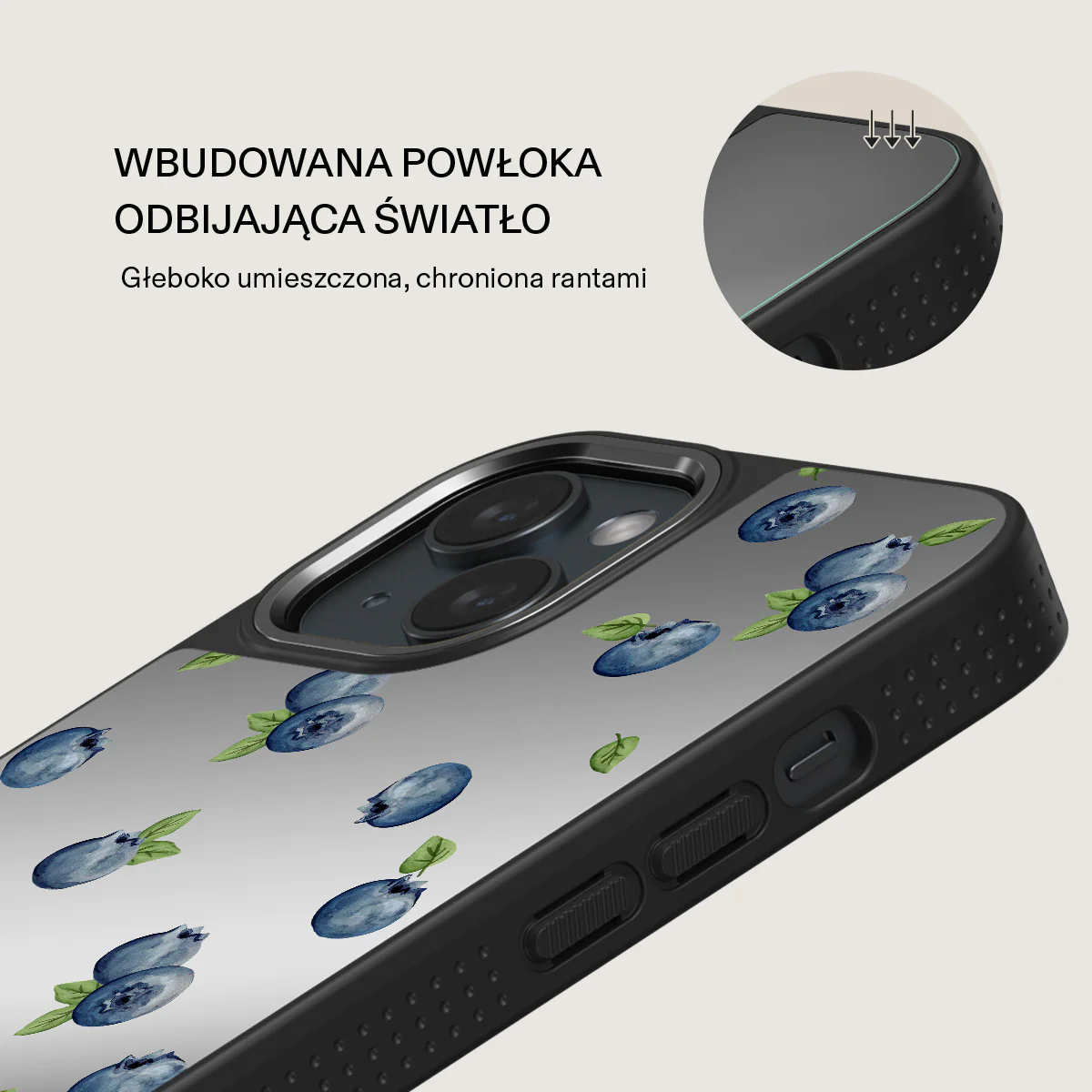 Blueberry Muffin - iPhone 15 Etui - Image 37
