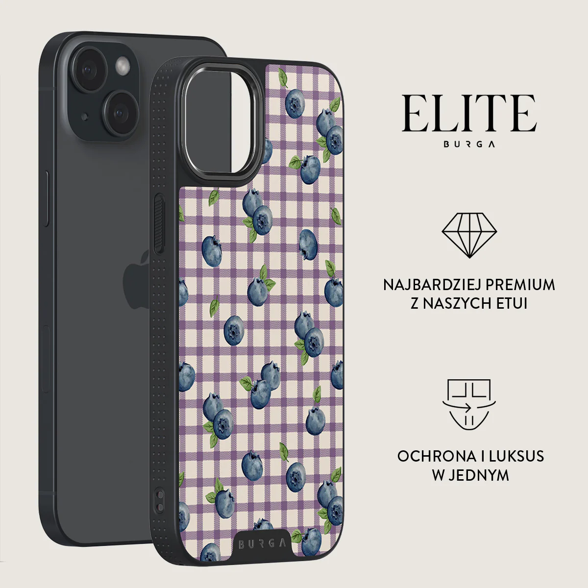 Blueberry Muffin - iPhone 15 Plus Etui - Image 13