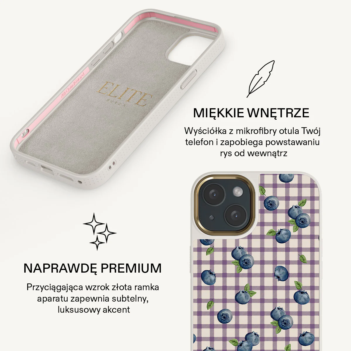 Blueberry Muffin - iPhone 15 Plus Etui - Image 24