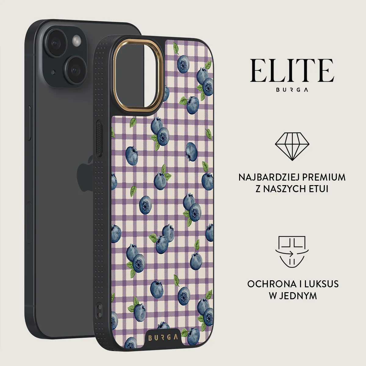 Blueberry Muffin - iPhone 15 Plus Etui - Image 6