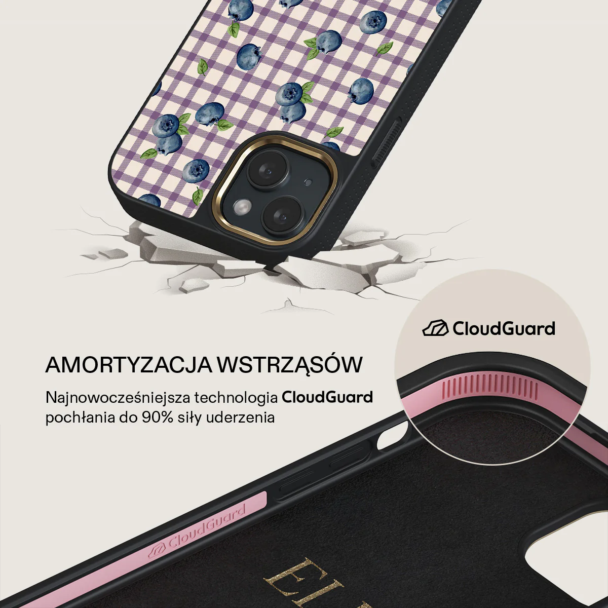 Blueberry Muffin - iPhone 15 Plus Etui - Image 7