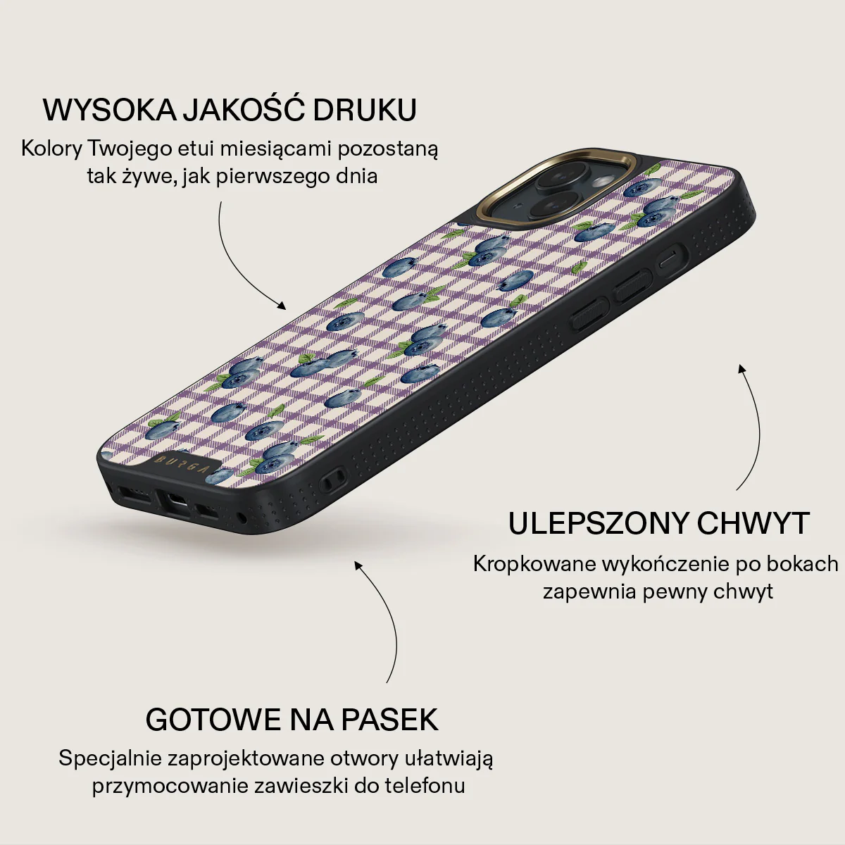 Blueberry Muffin - iPhone 15 Plus Etui - Image 9