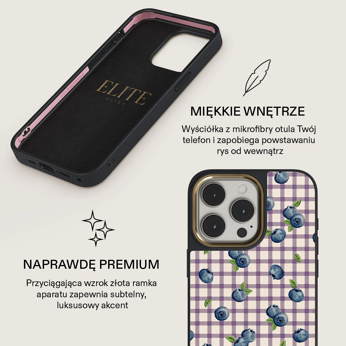 Blueberry Muffin - iPhone 15 Pro Etui - Image 10