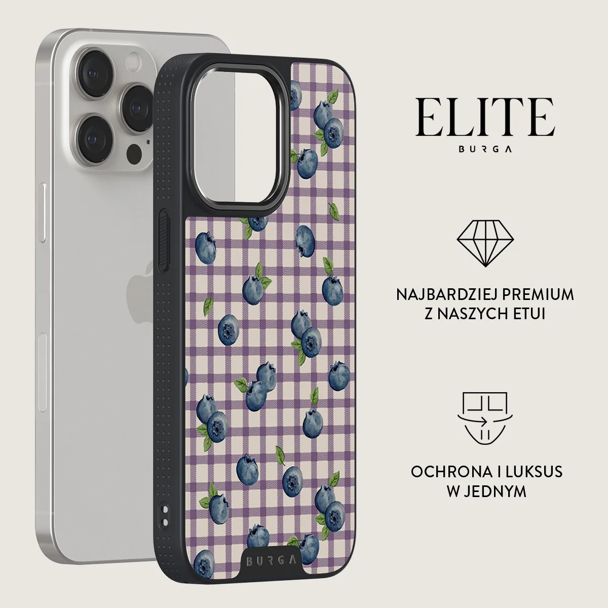 Blueberry Muffin - iPhone 15 Pro Etui - Image 13