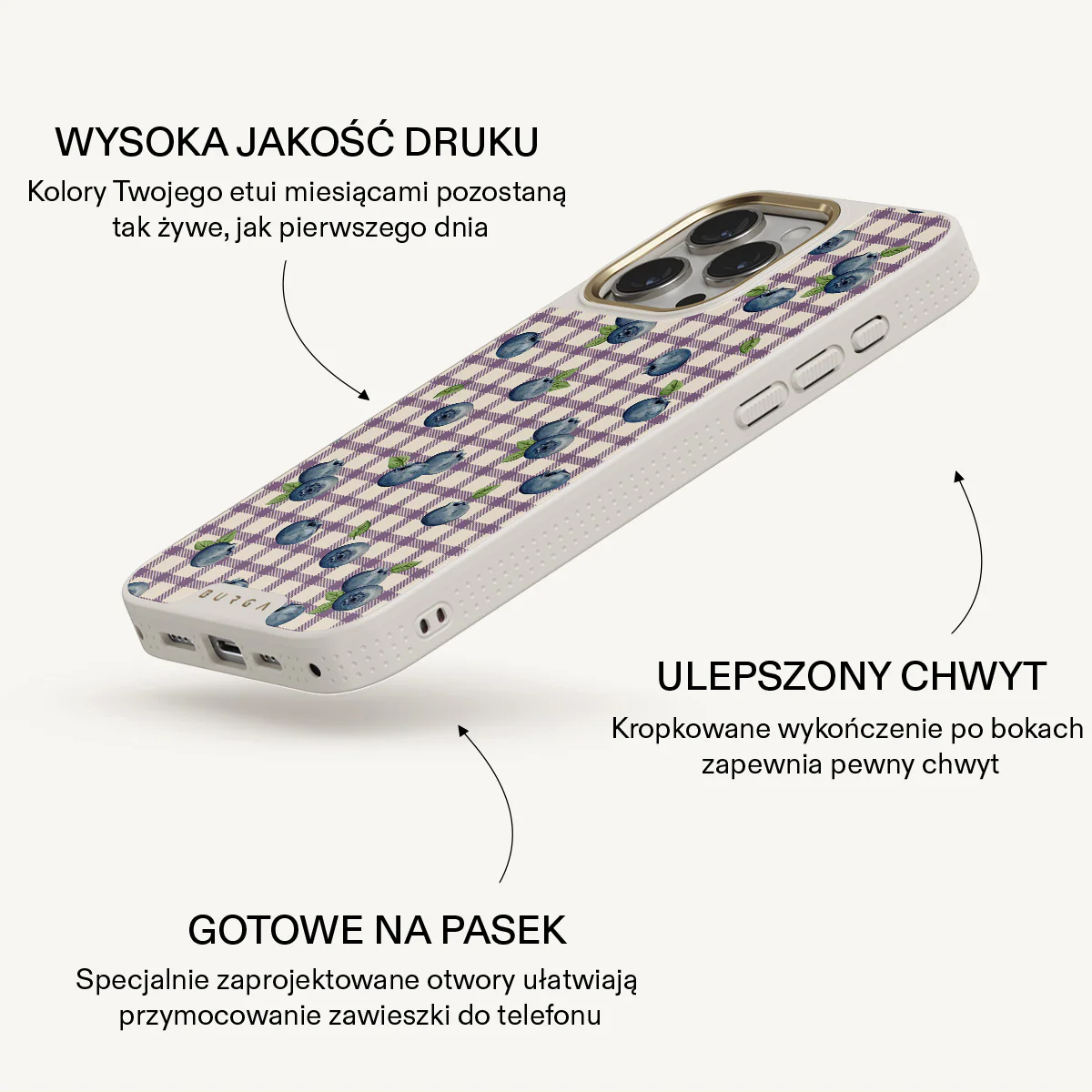 Blueberry Muffin - iPhone 15 Pro Etui - Image 23