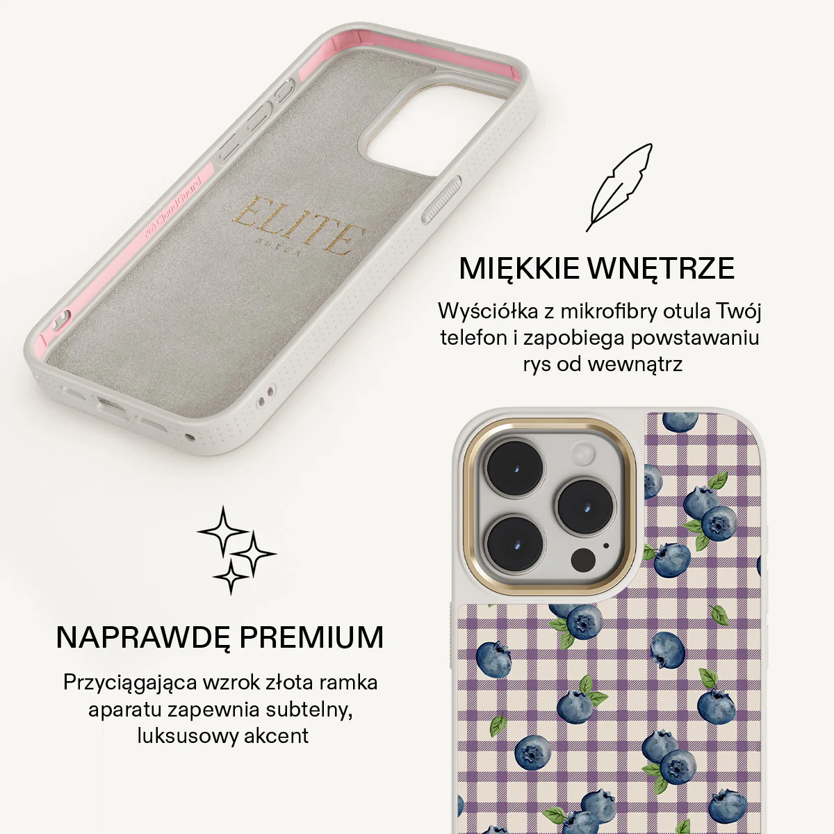 Blueberry Muffin - iPhone 15 Pro Etui - Image 24