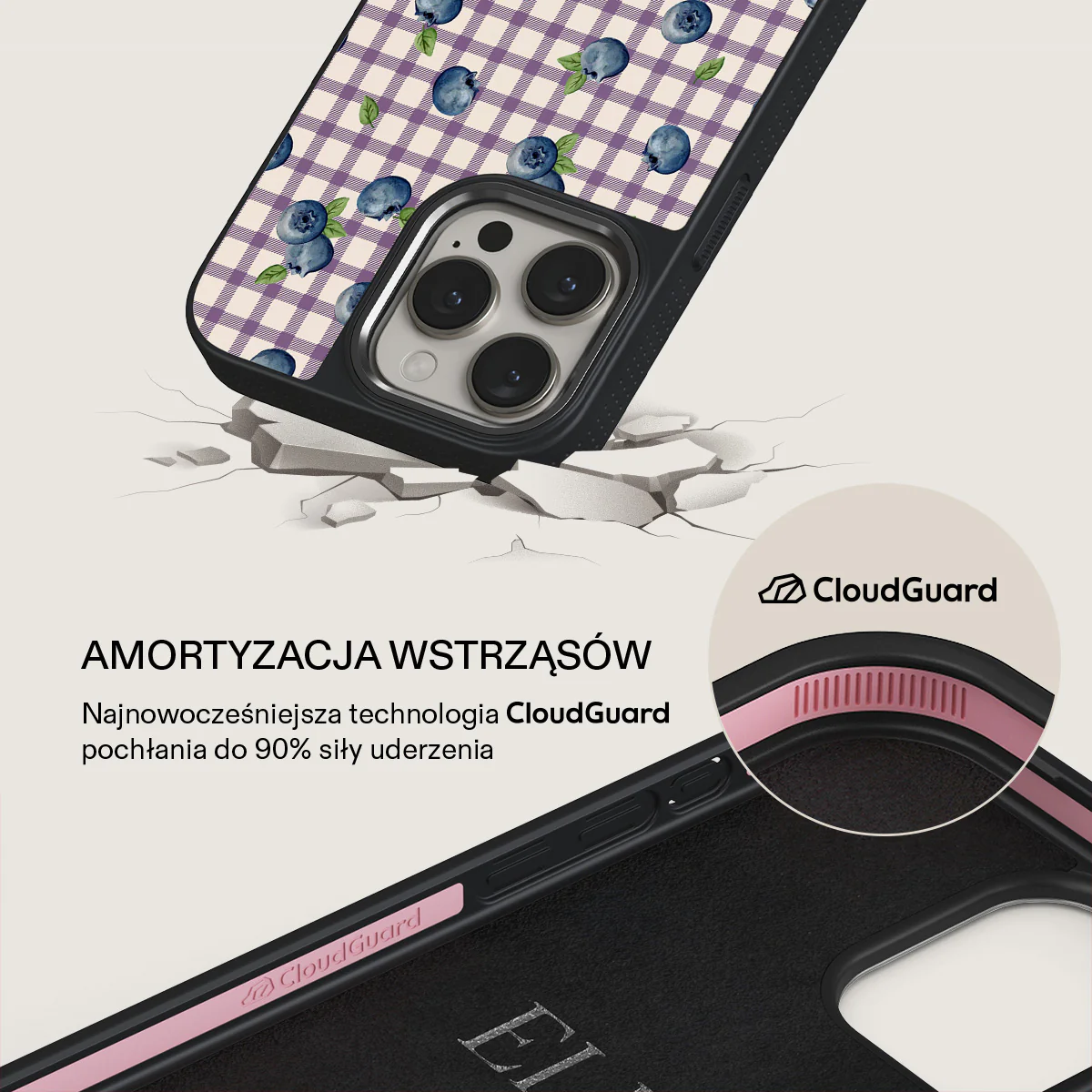 Blueberry Muffin - iPhone 15 Pro Max Etui - Image 14