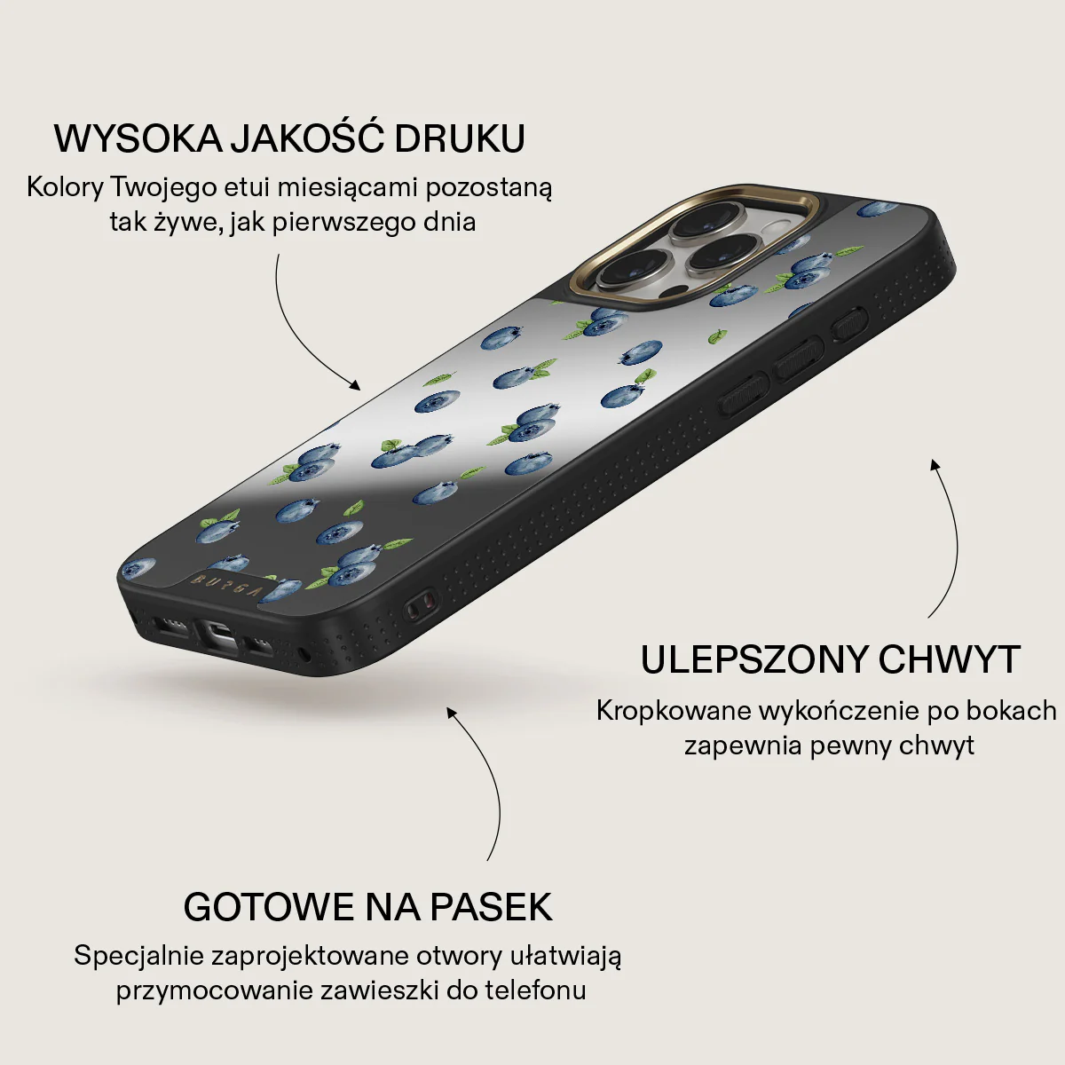 Blueberry Muffin - iPhone 15 Pro Max Etui - Image 31
