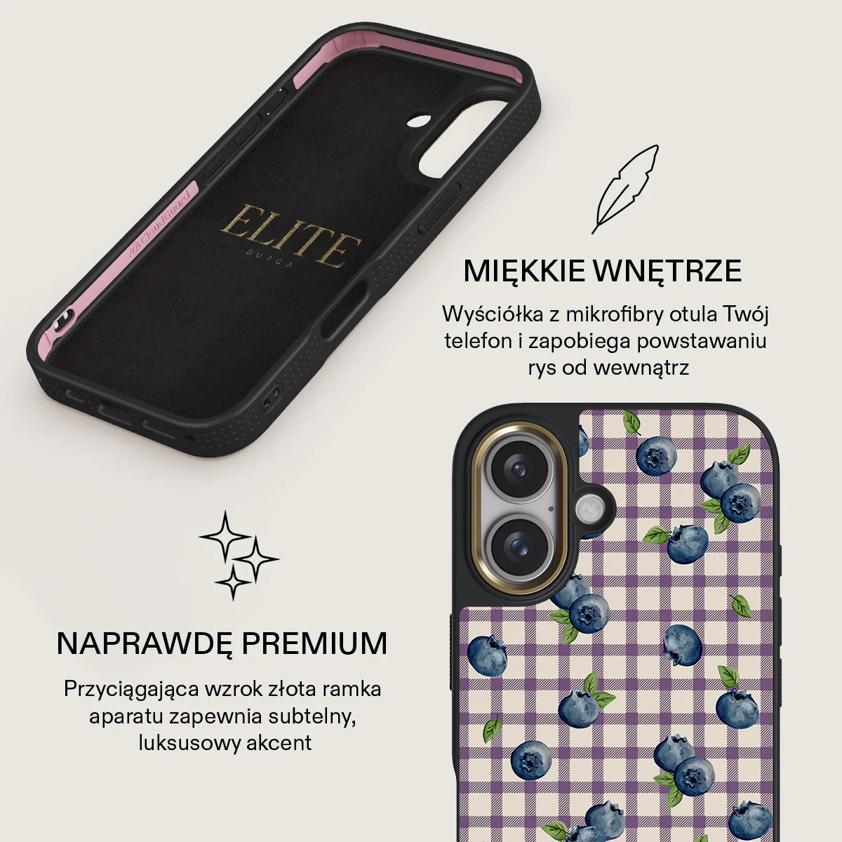 Blueberry Muffin - iPhone 16 Etui - Image 11